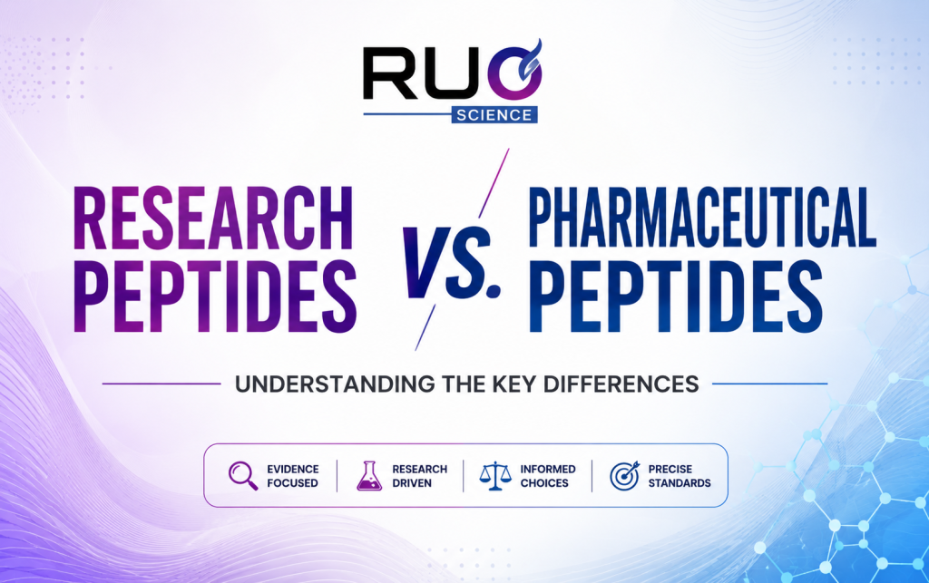 PeptidesResearch Peptides vs. Pharmaceutical